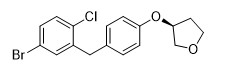 （3S） - 3 [4 [（5 Bromo 2 Chlorophenyl）メチル]フェノキシ]テトラヒドロフラン純度98%の白い粉 	APIsの中間物