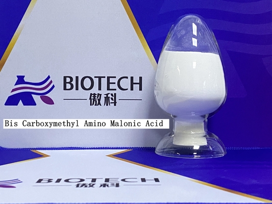 白い固体に白いBis Carboxymethylアミノのマロイン酸の酸CAS 4379-32-2 C7H9NO8