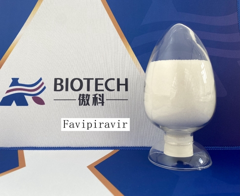 結晶の粉C5H4FN3O2のように白いに薄黄色のFavipiravir CAS 259793-96-9純度99%