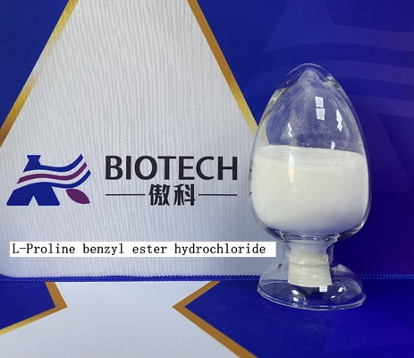 高純度白色粉末 H-Pro-OBzl·HCl CAS番号 16652-71-4 アミノ酸派生物のために M.W 241.72