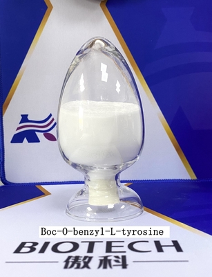 アミノ酸の派生物Boc-Tyr （Bzl） -オハイオ州CASアミノ酸の派生物の白い粉純度99%のための2130-96-3無し