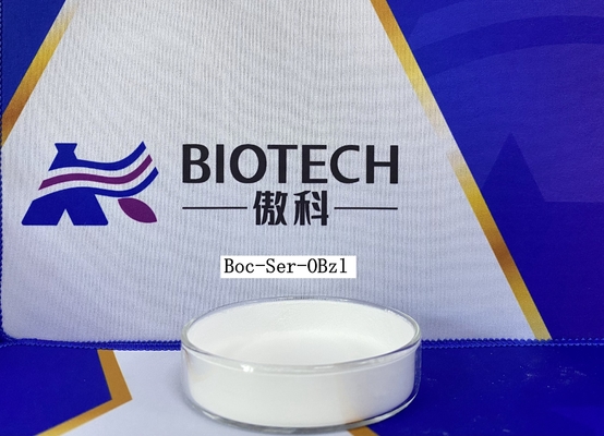 Boc-Ser-OBzl CASアミノ酸の派生物の白い粉純度98%のための59524-02-6無し