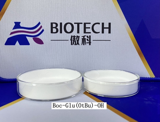 Boc Glu OtBuオハイオ州CAS 13726-84-6 C14H25NO6白い粉純度無し99%