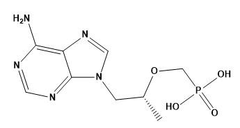 APIsの中間物のTenofovir CAS第147127-20-6白い結晶の固体純度98%