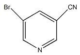 浅い黄色粉を黄色にする5-Bromonicotinonitrile複素環式の混合物CAS 35590-37-5