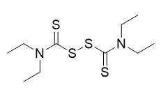金属キレートのクロマトグラフィー Tetraethylthiuram 二硫化物 CAS No. 97-77-8 C10H20N2S4 純度 95%