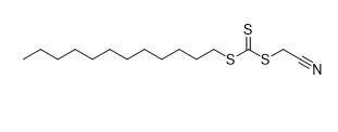 金属キレート クロマトグラフィー Cyanomethyl Dodecyl Trithiocarbonate CAS No. 796045-97-1 C15H27NS3 97%