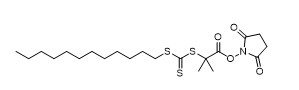 N-Succinimidyl 2 （Dodecylthiocarbonothioylthio） - 2-Methylpropionate CAS 925232-64-0 C21H35NO4S3