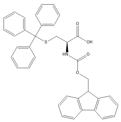 98%のアミノ酸の派生物CAS 103213-32-7 Fmoc-Cys （Trt） -オハイオ州C37H31NO4Sの粉