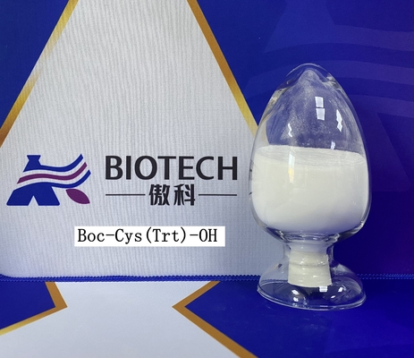 98%のアミノ酸の派生物CAS 21947-98-8 Boc-Cys （Trt） -オハイオ州C27H29NO4Sの粉
