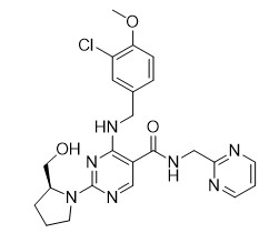オフホワイトの結晶の粉のAPIsの中間物に白いAvanafil CAS 330784-47-9純度99%