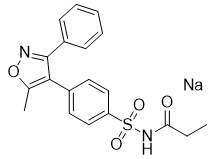 CAS 198470-85-8 Parecoxibナトリウムの白か白そっくりの粉純度無し98.5%