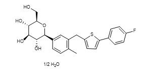 純度99% Canagliflozin Hemihydrate CAS 928672-86-0の白い結晶の粉のAPIsの中間物無し