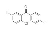 （2 Chloro5 Iodophenyl） （4-Fluorophenyl） Methanone CAS 915095-86-2のAPIsの中間物