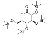 薄黄色の液体のAPIsの中間物に無色2,3,4,6 Tetrakis O Trimethylsilyl D Gluconolactone CAS 32384-65-9