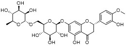 ヘスペリジンCAS第520-26-3の薄黄色か薄茶の粉C28H34O15のAPIsの中間物