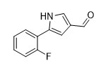 5 （2-Fluorophenyl） -白い粉への1Hピロール3 Carboxaldehyde CAS 881674-56-2ブラウンの黄色