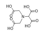 白い固体に白いBis Carboxymethylアミノのマロイン酸の酸CAS 4379-32-2 C7H9NO8
