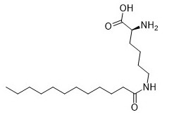 化粧品の添加物N6- （1-Oxododecyl） - LリジンCas 52315-75-0の白い粉の試金95%