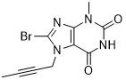 8-Bromo-7- （しかし2 Ynyl） - 3メチル1Hプリン2,6 （3H、7H） -白い粉に白いDione CAS第666816-98-4