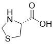 L （-） - Thiazolidine 4カルボキシル基の酸CAS 34592-47-7の白い粉純度99% C4H7NO2S