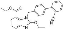 エチル2 Ethoxy 1 [[（2' - Cyanobiphenyl-4-Yl）メチル] Benzimidazole] - 7カルボン酸塩CAS 139481-41-7