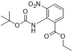 APIsの中間物Ethyl 2 （（Tert-Butoxycarbonyl）アミノの） - 3-Nitrobenzoate CAS 136285-65-9白い粉無しC14H18N2O6