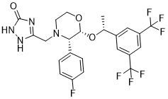 APIsの中間物Aprepitant CAS 170729-80-3白い結晶の粉C23H21F7N4O3純度無し99%