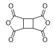 1,2,3,4-Cyclobutanetetracarboxylic Dianhydride CAS 4415-87-6の白い固体99% C8H4O6