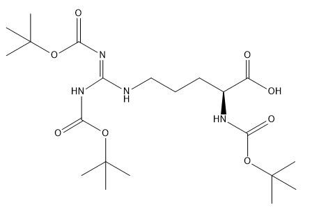 特別なアミノ酸Boc-Arg （Boc） 2-OH CAS 97745-69-2 C21H38N4O8無し