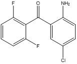 （2アミノ5 Chlorophenyl） （2,6-Difluorophenyl） Methanoneの複素環式の混合物CAS 28910-83-0