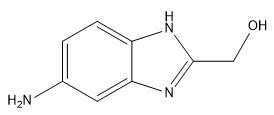 （5-Aminobenzimidazol-2-Yl）メタノールの複素環式の混合物CAS 294656-36-3 97%ブラウンの固体