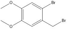 APIsの中間物2-Bromo-4,5-Dimethoxybenzylの臭化物CAS第53207-00-4純度98%