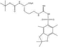 アミノ酸誘導体 Boc-Arg(Pbf)-OH CAS. 200124-22-7 純度98% C24H38N4O7S
