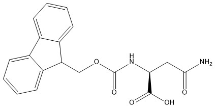 Fmoc-Asn-OH CAS 71989-16-7 98% 純度 白色から薄白色粉末 C19H18N2O5 溶融点 190 °C 乾燥保存