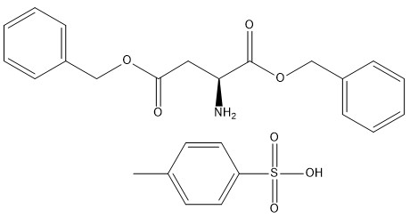98% CAS 2886-33-1 H-Asp(OBzl)-OBzl·Tos アミノ酸誘導体淡褐色粉末 C25H27NO7S