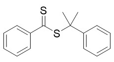 いかだの試薬2-phenylpropan-2-ylのbenzodithioate CAS第201611-77-0 C16H16S2えんじ色の紫色の液体