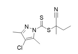 いかだの試薬2' - Cyanobutan 2' yl 4 Chloro3,5 dimethylpyrazole 1 carbodithioate C11H14ClN3S2純度95%