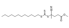 Pentanoateメチルの4シアノ4 [（Dodecylsulfanylthiocarbonyl） Sulfanyl] CAS 870532-87-9のC20H35NO2S3黄色い液体