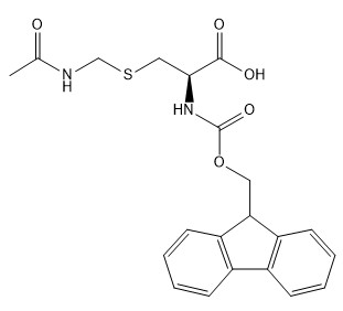 純度98%のアミノ酸の派生物CAS 86060-81-3 Fmoc-Cys （Acm） -オハイオ州C21H22N2O5S