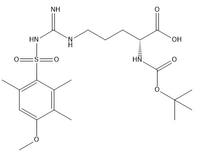 純度98%のアミノ酸の派生物CAS 200122-49-2 Boc-D-Arg （Mtr） -オハイオ州C21H34N4O7S