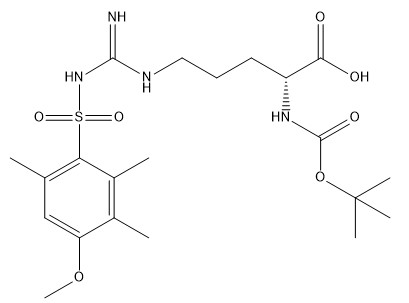 純度98%のアミノ酸の派生物CAS 200122-49-2 Boc-D-Arg （Mtr） -オハイオ州C21H34N4O7S