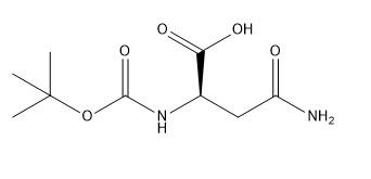 純度98%のアミノ酸の派生物CAS第75647-01-7 Boc DアスパラギンC9H16N2O5