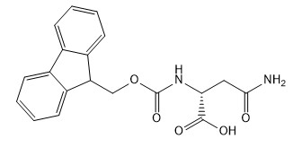 純度98%のアミノ酸の派生物CAS第108321-39-7 Fmoc D Asnオハイオ州C19H18N2O5