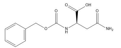純度98%のアミノ酸の派生物CAS第4474-86-6 N Cbz DアスパラギンC12H14N2O5