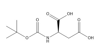 純度98%のアミノ酸の派生物CAS第62396-48-9 Boc Dアスパラギン酸C9H15NO6