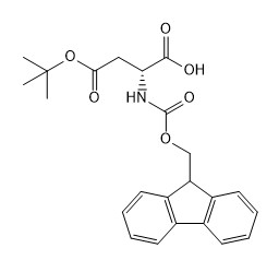 純度98%のアミノ酸の派生物CAS第112883-39-3 Fmoc D非対称多重処理システム（OtBu） -オハイオ州