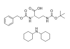 CAS 3350-13-8特別なアミノ酸Zの軽打のBocオハイオ州DCHAの白い粉純度無し98%