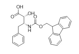 Fmoc-(2R,3R) -AHPA ubenimex CAS番号 1391586-46-1の不純物に対して 白い粉末 98%