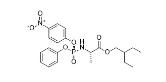 N-[(S) -(4-ニトロフェノキシ) フェノキシフォスフィニル]-L-アラニン2エチルブチルエステル 1354823-36-1 黄色から薄白粉 95%